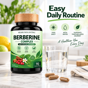 Livraison Rapide – Complément Complexe de Berbérine : Soutien à la Gestion du Poids et Formule de Bien-être Digestif (Faible MOQ) - Product Image 5