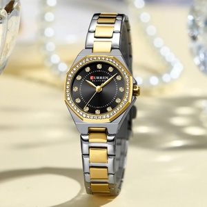 Montre à quartz CURREN 9100 originale pour femmes, élégante et tendance, en acier inoxydable, étanche - Product Image 4