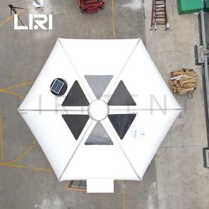 Yurte mongole de luxe portable de 6 m pour le glamping en plein air, tente à vendre - Product Image 4