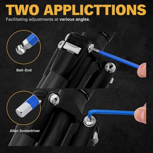 9 cái màu xanh <span class=keywords><strong>l</strong></span>á cây màu CRV thép cánh tay dài Torx Key Star <span class=keywords><strong>Wrench</strong></span> Set Công nghiệp cấp Metric SAE dụng cụ cầm tay với Hex phím - Product Image 5