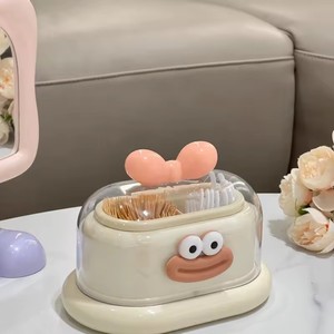 Contenedor de Almacenamiento de Hisopos de Algodón de Alta Estética y Diseño Creativo, Nuevo, para Uso Doméstico, Caja para Palillos de Dientes - Product Image 5