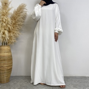 6673 #   Nuevo Vestido Elegante Informal Versátil de Color Blanco con Bolsillos y Forro en Material Nida - Product Image 2
