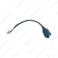 Adaptateur de câble Mini USB vers 4 broches pour l'entrée audio de voiture, données multimédias, pour Nissan Ford Series, transfert USB AUX