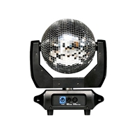 Nouvelle Lampe à Tête Mobile LED IP65 Effet Boule Miroir 120W DMX512 pour Clubs, Mariages, Fêtes, Scènes, Bars, KTV et Événements