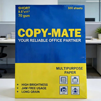 Papier de Copie Blanc Double Format Long (Lettre/Légal) pour Imprimante, 70gsm, 75gsm, 80gsm, Qualité Professionnelle, pour Bureau et Brouillons