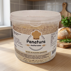 Miettes de pain méditerranéennes italiennes de haute qualité 300g pot d'épices à la farine de blé fabriqué en Italie à partir de fournisseur italien - Product Image 1