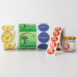 Étiquette en vinyle imperméable personnalisée, logo autocollant de joint de pot, autocollant d'étiquette de sirop de tabac de <span class=keywords><strong>prometh</strong></span>, autocollant époxy - Product Image 4