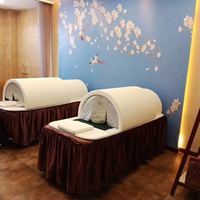 3 Zone Corps Fixer Infrarouge Lointain Chauffage Sauna Dômes pour Santé Clinique Accueil SPA