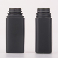 Red Black Green Purple 50g Salt Spice Powder Bottle Skin Care HDPE Plastic Package With Twist Cap
