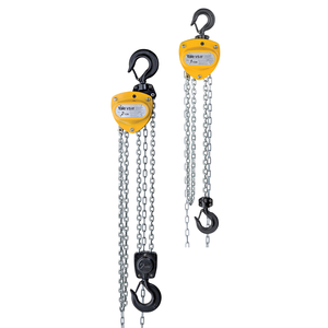 Hauteur totale extrêmement faible Opération facile Crochet rotatif à 360 ° Palan à chaîne à main Yale VS III Boîtier en acier estampé entièrement fermé - Product Image 3