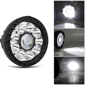 ไฟสปอร์ตไลท์ LED ทรงกลม 7 นิ้ว 9-80V 50W ไฟตัดหมอก LED แสงสูง-ต่ำ กำลังสูง ไฟส่องถนน ไฟสปอร์ตไลท์ LED สำหรับทำงาน - Product Image 6