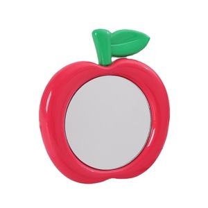 Táo đỏ hình dạng du lịch trang điểm gương dễ thương giáng sinh ký túc xá bảng gương Cá Nhân Nhỏ trang điểm bàn gương - Product Image 2