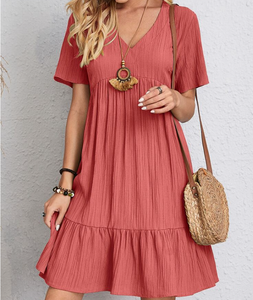Vestidos de mujer casual verano modesto <span class=keywords><strong>2023</strong></span> verano Mujer vestido para mujer envío gratis - Product Image 1