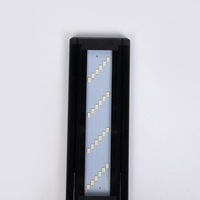 Lampe LED 380 mm à 3 vitesses, changeant de couleur et à intensité variable, très populaire pour aquarium de corail, aquarium en verre de salon et poissons tropicaux