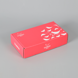 定制标志黑色个性化电子商务纸板纸拉链包装盒袋瓦楞纸箱带标志-购买 - Product Image 1