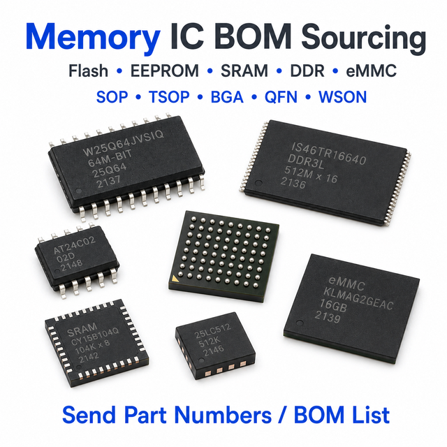 MX25L12835FZNI-10G Hard to Find Memory IC chip BOM Quote (Flash, EEPROM, SRAM, eMMC, Memory)
