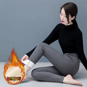 Leggings en <span class=keywords><strong>polaire</strong></span> épaisse pour <span class=keywords><strong>femme</strong></span>, <span class=keywords><strong>taille</strong></span> haute, chauds, nouvelle collection hiver 2025, <span class=keywords><strong>grande</strong></span> <span class=keywords><strong>taille</strong></span>, 320G - Product Image 2