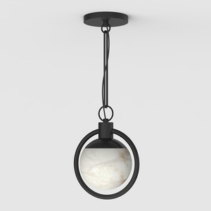 Lámpara de Techo de Cristal Ovalada Grande Estilo París Flea Market para Entrada, Sala de Estar y Comedor - Product Image 2