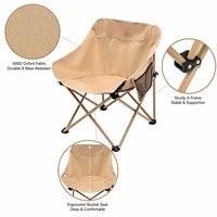 Table de camping portable pour 6 à 8 personnes et ensemble de 6 chaises Moon, table pliante en Oxford 600D, mobilier de pique-nique d'extérieur pour la vente en gros