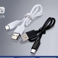 Kabel Pengisian Cepat USB A ke Type-C 2 Buah 3A Kabel Sinkronisasi Data untuk iPhone 15 16 Samsung Xiaomi