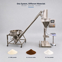 Machine de dosage de poudre de farine, d'amidon et d'assaisonnement à haute précision avec commande par servomoteur, machine d'emballage de poudre