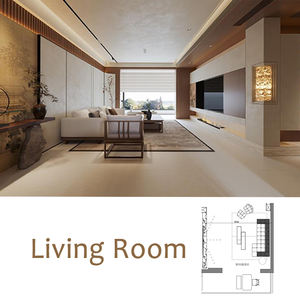 Renderizaciones 3D de Armarios y Gabinetes, Diseño de Interiores para Hoteles, Villas y Tiendas, Solución de Servicio Integral Personalizada para Toda la Casa - Product Image 4