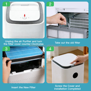 Filtre HEPA de remplacement compatible avec le système de ventilateur Mijia Al Fresh MJXFJ-150-A1, filtre purificateur d'air avec RFID, fourni par l'usine - Product Image 4