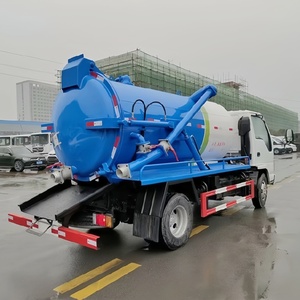 Camión de Succión de Aguas Residuales Isuzu 5000L 4x2, Vehículo de Succión de Aguas Residuales en Venta - Product Image 4