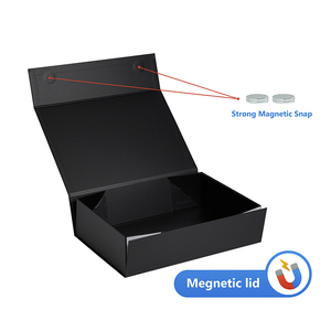 Caja <span class=keywords><strong>de</strong></span> Regalo Plegable <span class=keywords><strong>de</strong></span> Cartón <span class=keywords><strong>de</strong></span> Lujo al por Mayor, Caja Rígida <span class=keywords><strong>de</strong></span> Papel con Recubrimiento Magnético Elegante, con Materiales Reciclados - Product Image 3