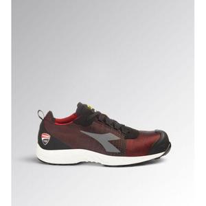 รองเท้าเซฟตี้ Diadora Fly Motor Matryx Low สีแดงขาว หัวเหล็ก กันลื่น สำหรับผู้ชาย ไซส์ 46 สวมใส่สบาย ระบายอากาศได้ดีด้วยวัสดุตาข่าย - Product Image 1