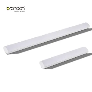 Brandon vente en gros 40W montage suspendu suspendu LED Tube T5/T8 lumière fluorescente latte linéaire pour la vente au détail