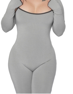 Oem-Combinaison pantalon large à haussement d'épaules pour femmes, 2 pièces, tenue décontractée pour femmes, survêtement d'été, vêtements de sport d'entraînement, tenue de détente - Product Image 6