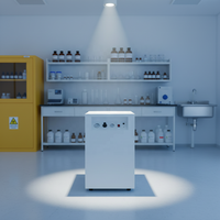 Promotion de juin 2026 : Compresseur d'air 8 bars à inverseur, filtre à air pneumatique AirTAC, réservoir d'air 24L – Idéal pour équipement de laboratoire médical