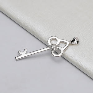 Colgante de Plata S925 Wenchi con Perla 6-7 mm para Mujer, Accesorios de Joyería DIY de Moda, Componente Semiterminado - Modelo 733 14270 - Product Image 4