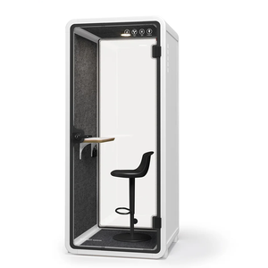 可移动私人隔音工作舱便携式隔音小屋办公室吊舱电话亭小型隔音亭 - Product Image 1