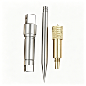 Custom CNC Lathe Machined Multi <b>Step</b> Locating Shaft Brass Knurled Thumb Screw Stainless Guide Pin Hardware Components - Product Image 2