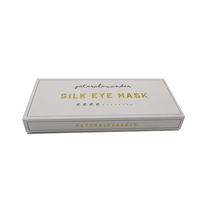 Masque pour les yeux blanc avec votre logo Boîte en carton Emballage en papier cosmétique