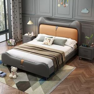 저렴한 도매 어린이 침대 소년 & 소녀용 두꺼운 원목 내구성 있는 호텔 가정용 - Product Image 2