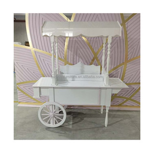 Suministros para Bodas, Baby Shower, Carrito de Postres, Exhibidores de Flores, Carruaje de Cenicienta con Forma de Calabaza y Caballo - Product Image 2