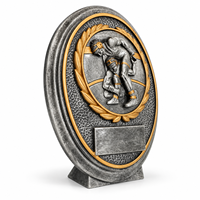 Trophée de champion de lutte en résine Weivista, plaque de gravure personnalisée, finition bronze, pour vainqueur de match, commande en gros