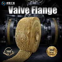 Boucle de fixation robuste pour vanne de pipeline industriel, étanche, antirouille, graisse d'étanchéité au pétrolatum, ruban adhésif double face anticorrosion