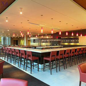 定制高品质大型方形寿司吧餐厅饮料服务台 - Product Image 1