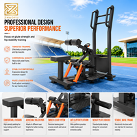 Machine à fessiers ZY à charge libre, équipement de gym commercial pour l'extension des hanches, entraîneur de fessiers, équipement d'entraînement de force