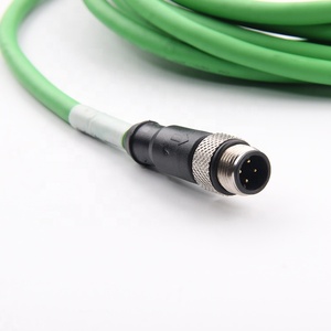 M12 4 Pin D-code Để RJ45 Cáp Gigabit Cognex Máy Ảnh Công Nghiệp Dây Mạng CAT5 Shield Cáp Chống Nước - Product Image 4