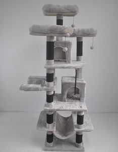 Xxl gatto albero katten krabpaal/piano di lusso-a-soffitto-cat-albero/gatto che graffia albero xxl gatto albero per la grande <span class=keywords><strong>maine</strong></span> coone gatti - Product Image 5