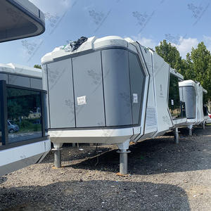 Capsule spatiale mobile, chambre étoilée, voyage littéraire, conteneur technologique, chambre d'hôtes, structure en acier préfabriquée, salle d'activités - Product Image 2