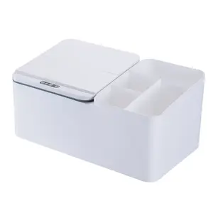 Intelligent Induction Electric Desk Storage Box Rack Jewelry Finishing Skin Care Tissue Box Smart Storage Organization