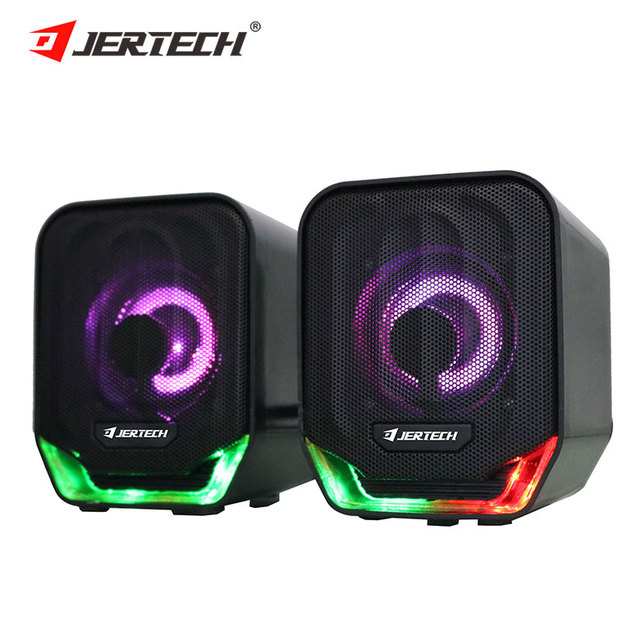 JERTECH S4 Wholesale Stereo Professional Multimedia Speakers V4.1 Portable Sound System Music Speaker Box for Computer