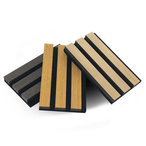 Lames de bois pour porte, studio, bureau, panneaux acoustiques insonorisants en bois - Product Image 4