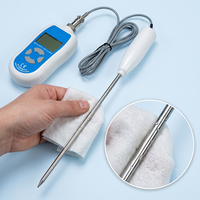 Thermomètre numérique industriel de laboratoire professionnel LDT 3305, étanche IP67, sonde en acier inoxydable de qualité alimentaire, 40-300°C, OEM